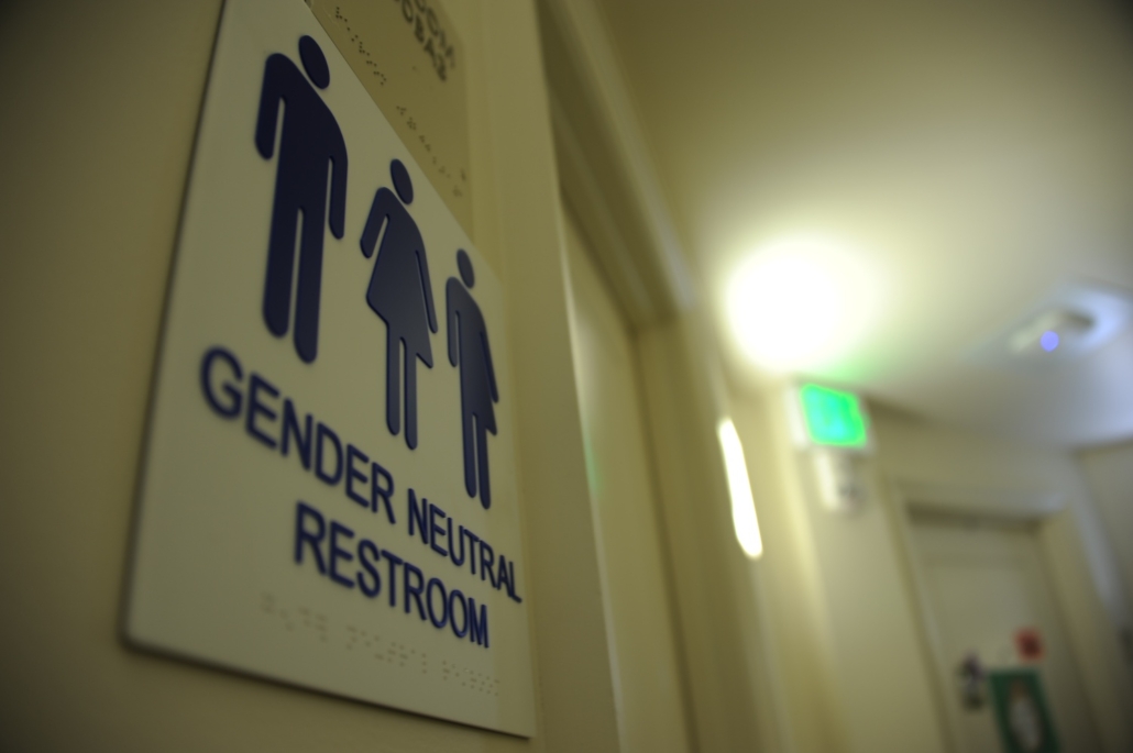 gender-neutral bathrooms and spaces- Harvard